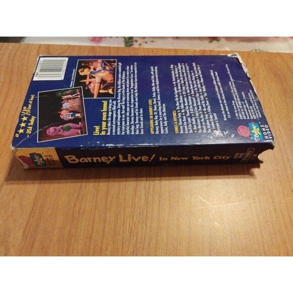 Barney Live in New York City VHS (1994) Classic Collection, Clean & Tested - Picture 6 of 7